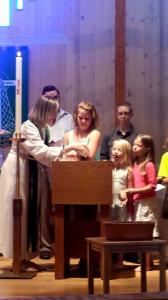 Charlee Baptism 